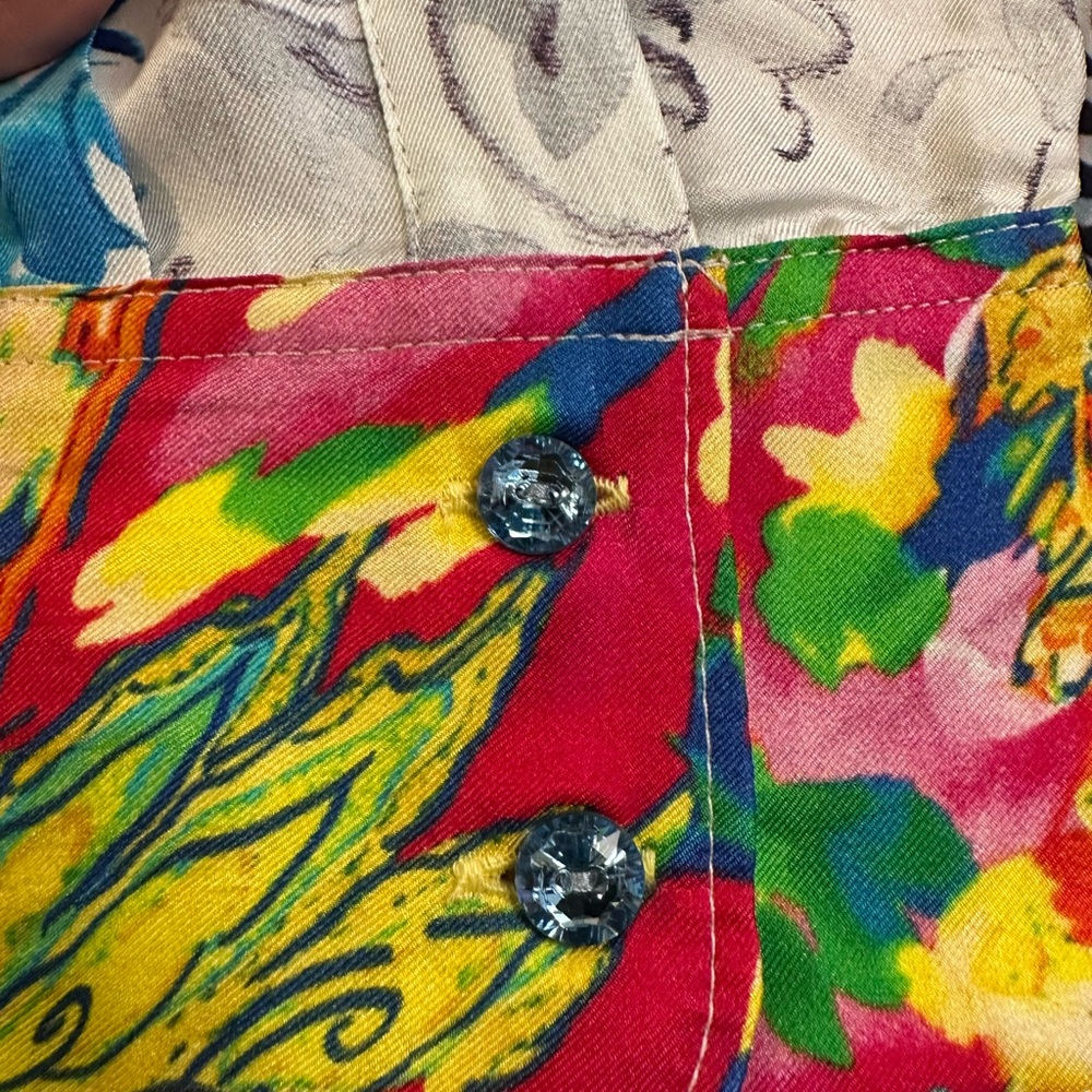 NWT Robert Graham Limited Edition “The B Hudson” 100% Silk 50%Off Original Price - Picture 7 of 14